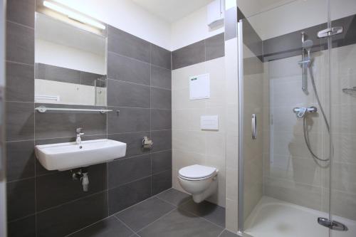 Koupelna v ubytování City Center Best Place Apartments