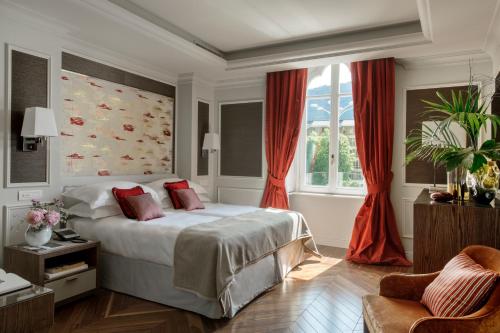 Giường trong phòng chung tại Vista Palazzo - Small Luxury Hotels of the World