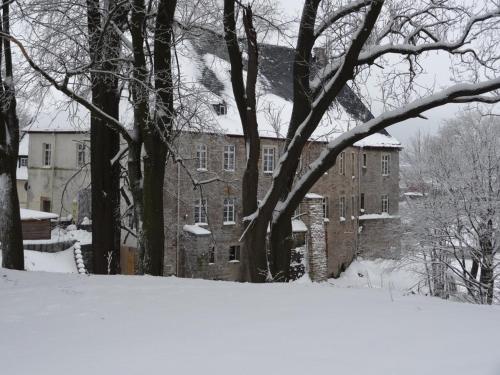 冬のSchloss Stiegeの様子