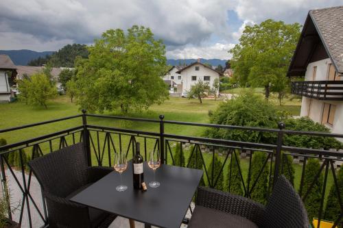Nespecifikovaný výhled na hory nebo výhled na hory při pohledu z apartmánu