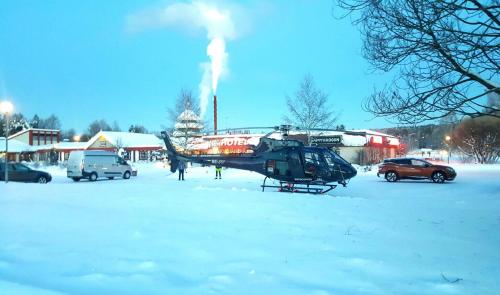 Jämtkrogen Hotell v zimě