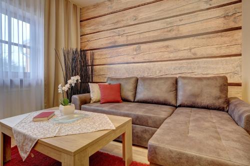Area soggiorno di Wellnesshotel deine Auszeit, Adults only