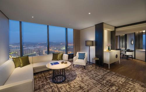 Χώρος καθιστικού στο Jumeirah Nanjing