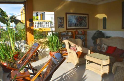 Un lugar para sentarse en Seven Candles Guesthouse