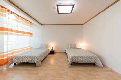 Krevet ili kreveti u jedinici u okviru objekta Casa Cielo