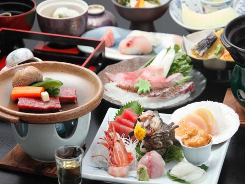 Φαγητό σε αυτό το ryokan ή κάπου εκεί κοντά