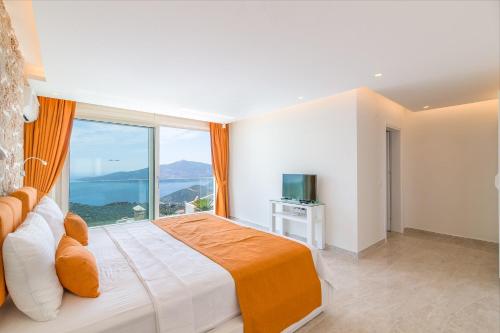 Cama o camas de una habitación en Villa La Mer