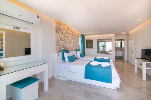 Cama o camas de una habitación en Villa La Mer