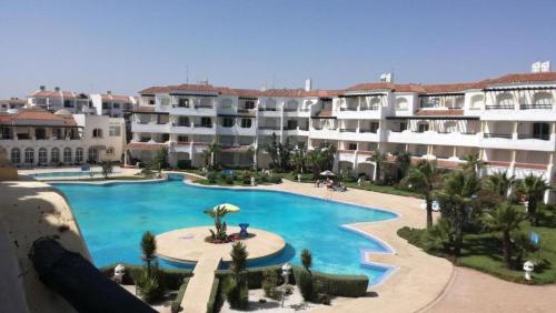 Bazén v ubytování Garden Beach Sidi Rahal nebo v jeho okolí