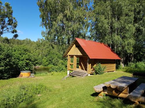 Zahrada ubytování Soomaa Water Camp