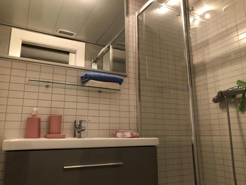 Een badkamer bij SHG BLAU RESIDENCIAL III Wifi and Netflix