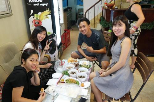 Huéspedes de Long Hostel