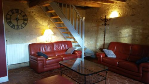 Posezení v ubytování Manoir de Vilaines