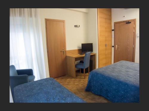 Μια τηλεόραση ή/και κέντρο ψυχαγωγίας στο Hotel Clarici