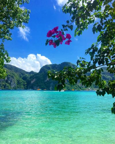 a view of the water from the shore of a lake at Phi Phi Maiyada Resort in Phi Phi Don