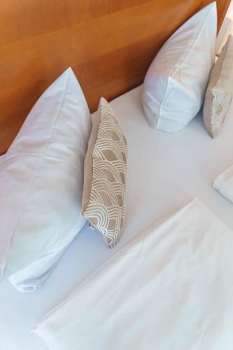 Кровать или кровати в номере AKZENT Hotel Sternen