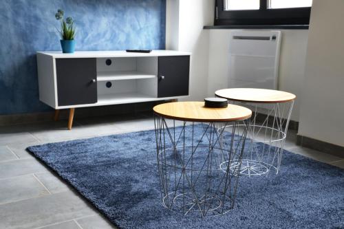 Kuchyň nebo kuchyňský kout v ubytování Le cyclade, appartement de standing en hyper-centre.