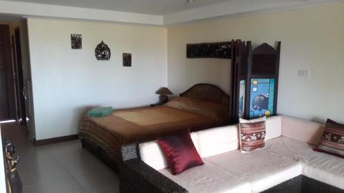 Cama o camas de una habitación en Papillon Residence