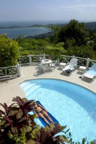 La alberca dentro o cerca de Tranquility Villa