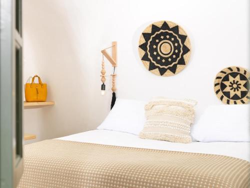 Letto o letti in una camera di Drops Cave Houses