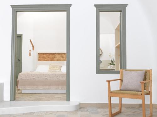 Letto o letti in una camera di Drops Cave Houses