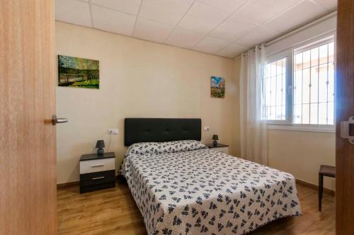 Postel nebo postele na pokoji v ubytování Casa Frente Al Mar