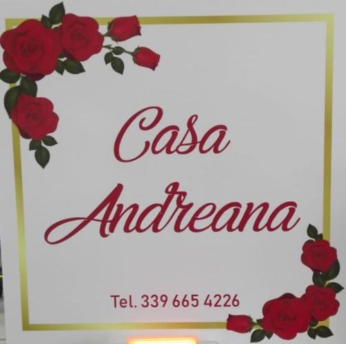Certificado, premio, señal o documento que está expuesto en casa andreana