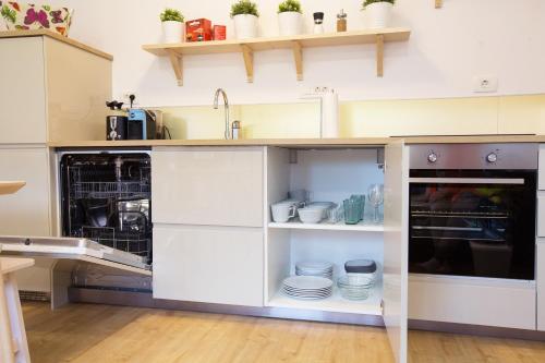 Küche/Küchenzeile in der Unterkunft Isolana Apartment