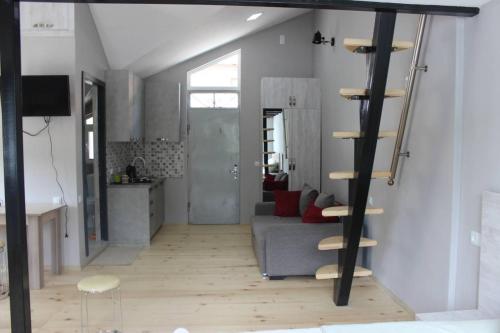 Køkken eller tekøkken på Diasamidzeebi apartment