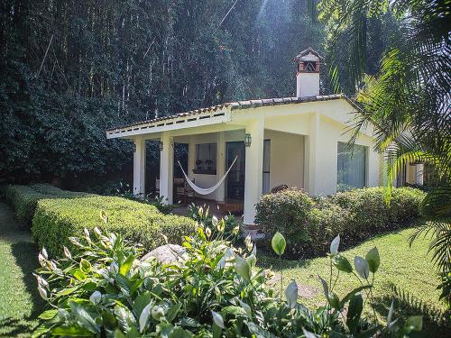Jardín al aire libre en Casa Bugambilia, Un Pequeño Hotel en Tepoztlán