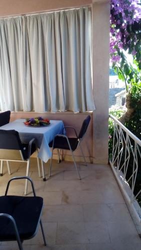 Balkón nebo terasa v ubytování Guest House Roza