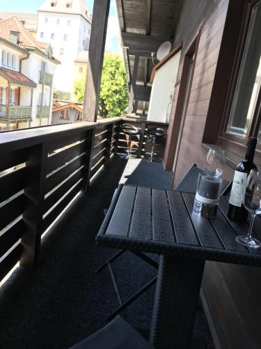 Appartement Centralにあるバルコニーまたはテラス