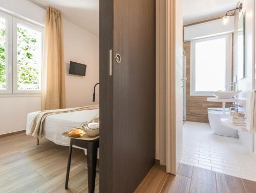 Et badeværelse på Hotel Villa Tosi