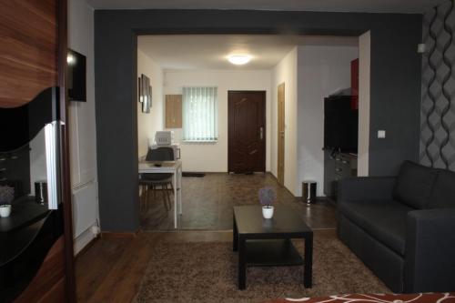 Un lugar para sentarse en Apartmány City