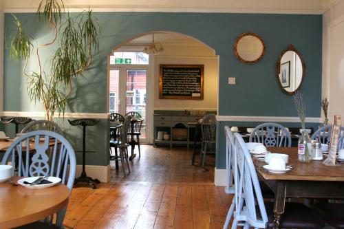 A restaurant or other place to eat at The Telstar 