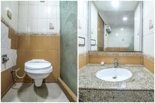 Un baño de Hotel Devi Grand - Katra