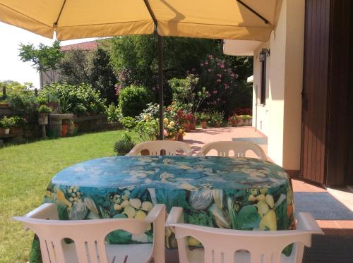 Zahrada ubytování Casa Vacanze All'Orizzonte Duino