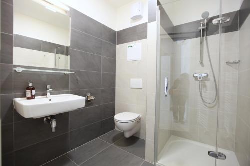 Koupelna v ubytování City Center Best Place Apartments
