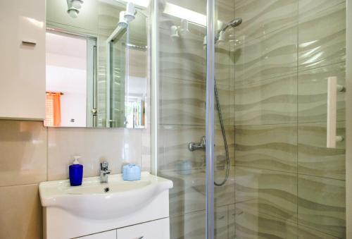 Kúpeľňa v ubytovaní Apartment Herceg