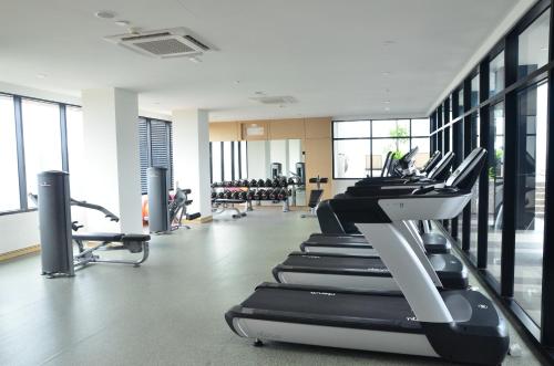 Pusat kecergasan dan/atau kemudahan kecergasan di Suasana Residence JB City Lifestyle Suites by NEO