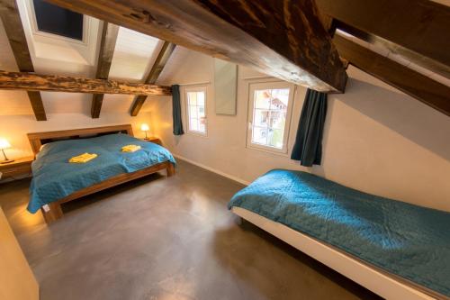 Voodi või voodid majutusasutuse Chalet 1752 toas