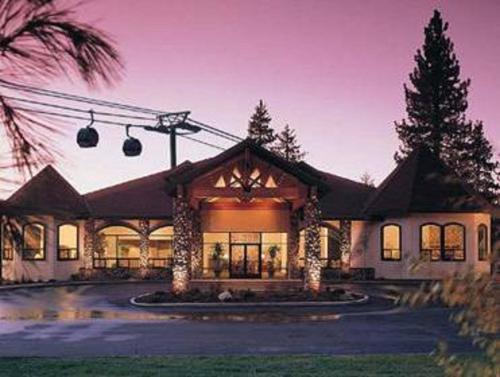 a large house with at Forest Suites Resort at the Heavenly Village in South Lake Tahoe