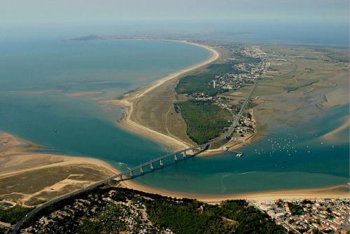 A bird's-eye view of Studio Noirmoutier Plage