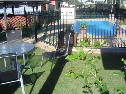 Πισίνα στο ή κοντά στο Kingaroy Country Motel