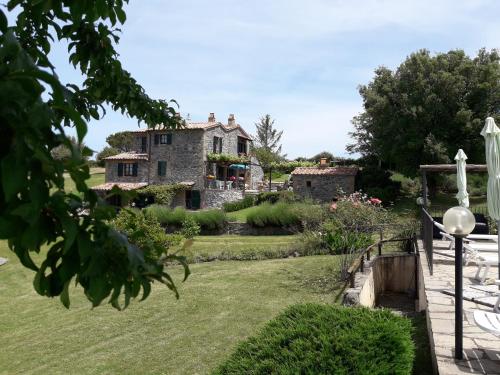 Κήπος έξω από το Agriturismo Cantinaccia di Sopra