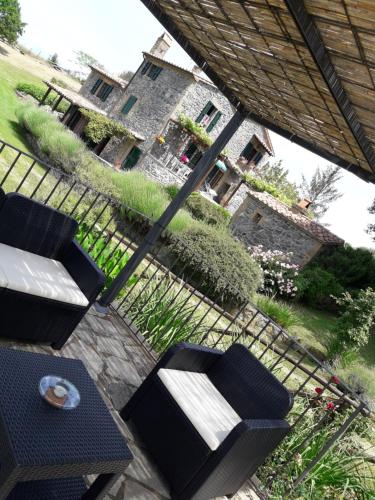 Κήπος έξω από το Agriturismo Cantinaccia di Sopra