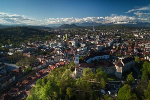 Kalnų panorama iš apartamentų arba bendras kalnų vaizdas