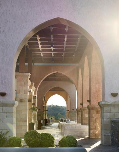 an archway in a building with a view at Boutique 5 Hotel & Spa - Adults Only in Kiotari