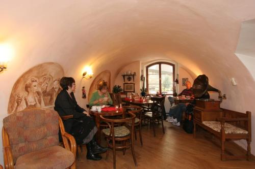 Posezení v ubytování Residence Thunovska