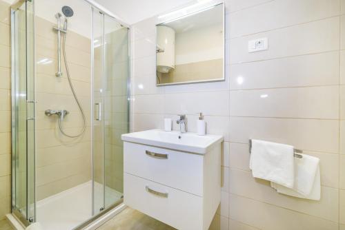Kúpeľňa v ubytovaní Villa Topesa